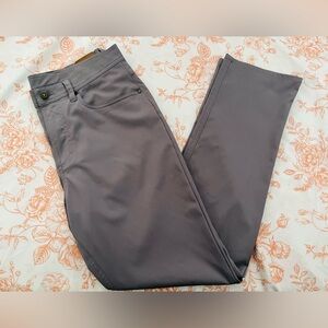 Genteal Men’s Charcoal Clubhouse Stretch Five-Pocket Pant, 32 x 30- NEW/NO TAGS